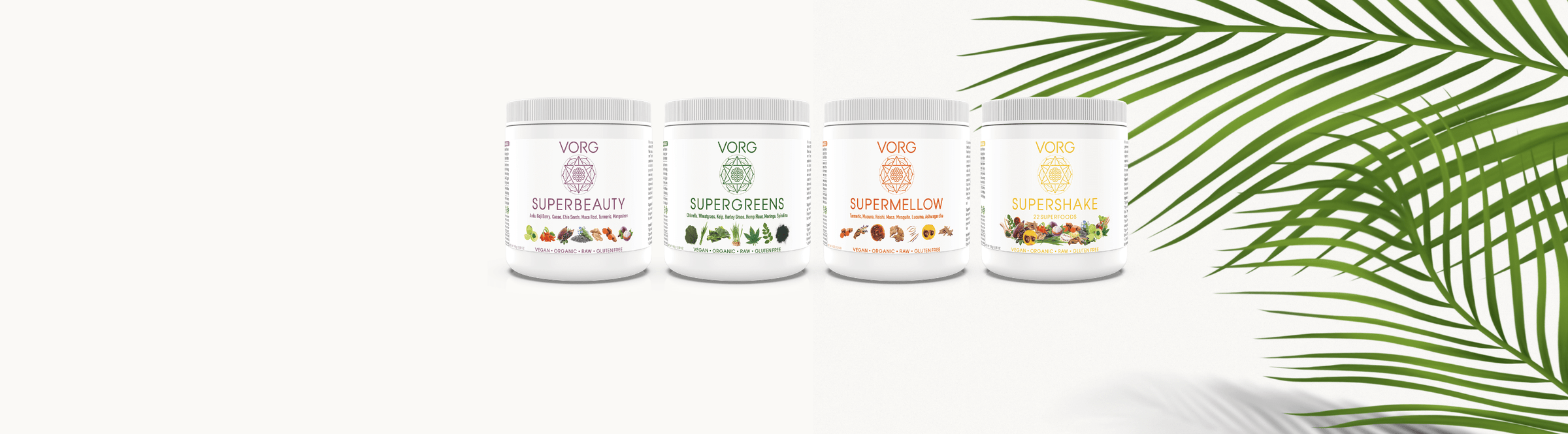 Vorg Products Banner